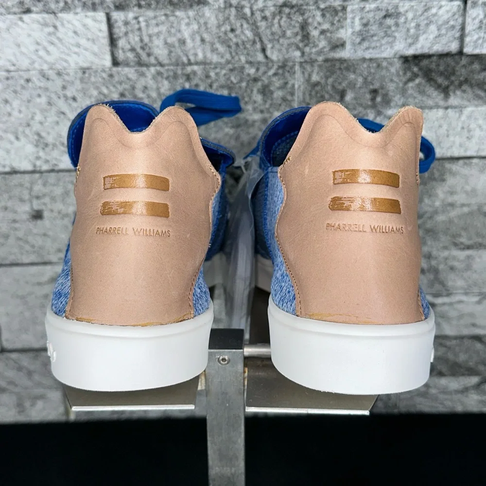 Adidas Vulc Lace Up Pharrell Blue - NEW - MNS11.5